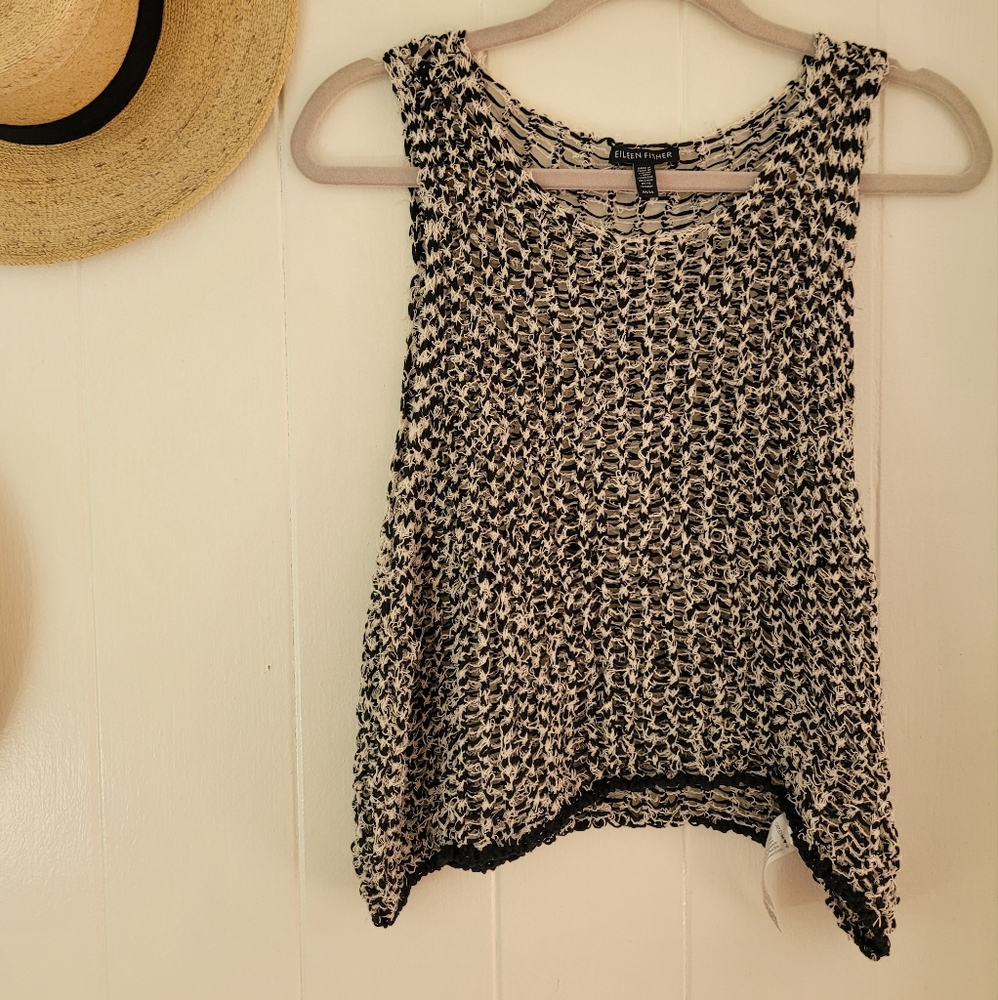Open Knit Tank / Muscle Shirt